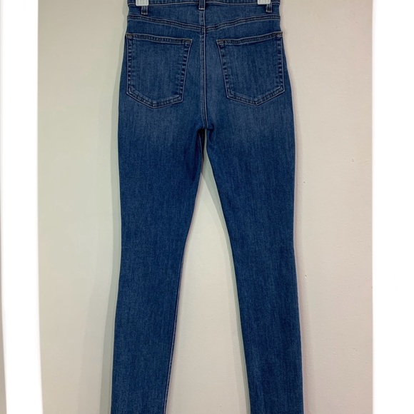 Reformation Jeans Womens Size 26 High & Skinny In Darwin Wash Organic cotton - Picture 16 of 16